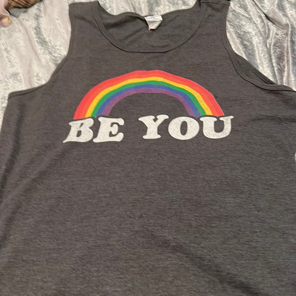 BE YOU vintage large tank fine condition.   Looks very old and Vintage
